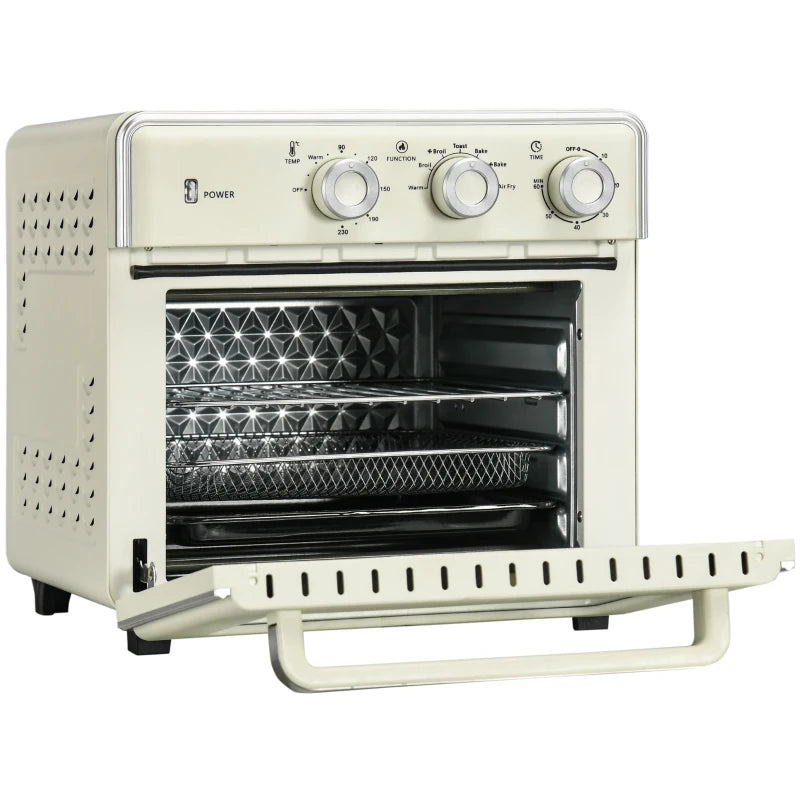 Nancy's Amatrice Oven - Mini-oven - Bakoven - Multifunctioneel - Roomwit - Inclusief accessoires