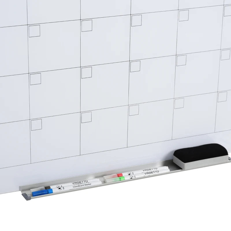 Nancy's Altavilla Whiteboard - Kalenderbord - Inclusief accessoires - 90 x 60 cm