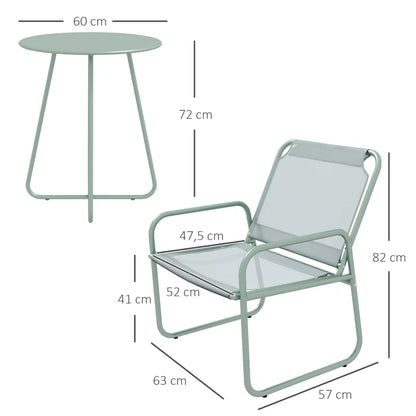 Nancy's Populo Tuinset - Zitgroep - 3-delige Tuin Set - Groen