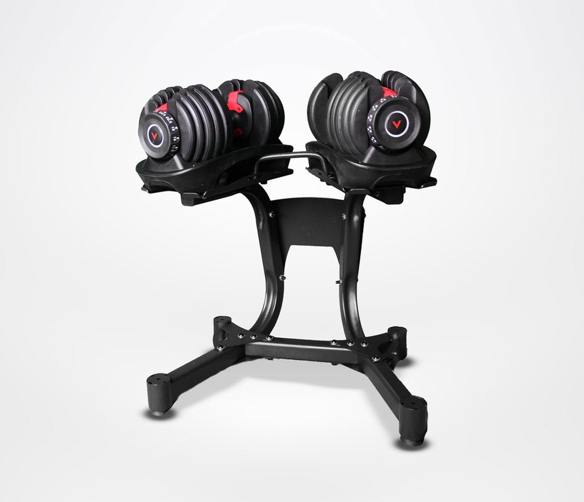 Venom Sports Dumbbell Rek – professionele dumbbell stand – hoogwaardig en sterk rack – opbergrek voor dumbbells – zwart