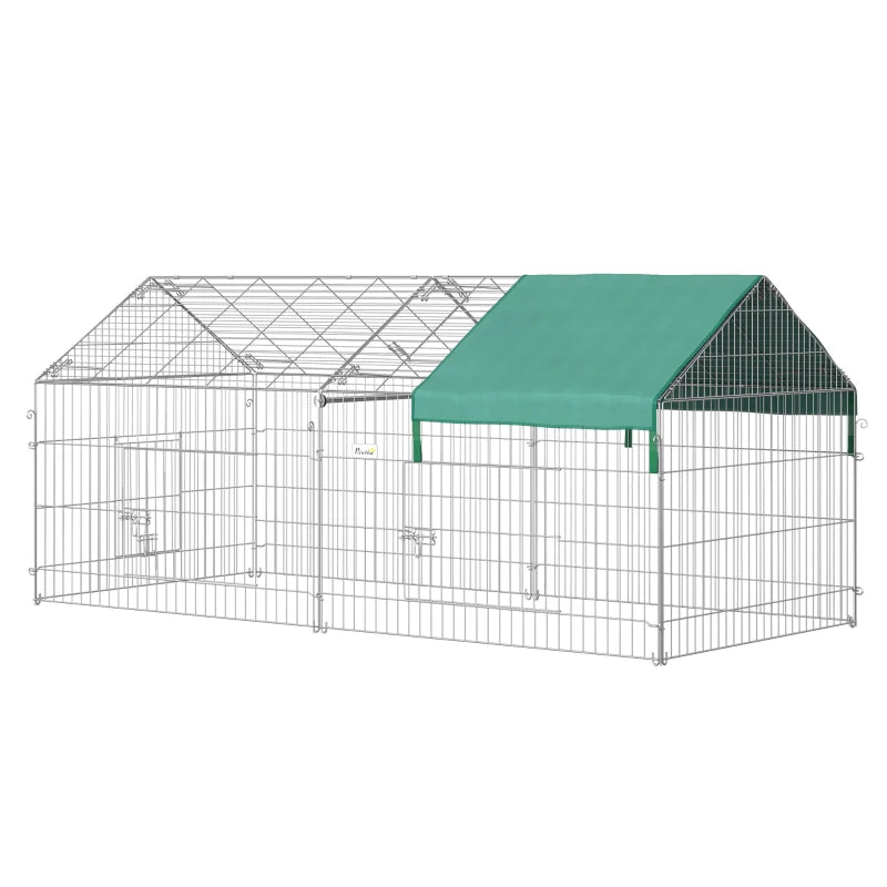 Nancy's Anceriz Animal Run - Rabbit Run - Chicken Run - Vert - ± 220 x 100 x 100 cm