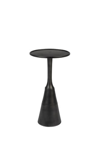 Nancy's East Grand Rapids Side table - Modern - Black - Aluminum, Brass - 35 cm x 35 cm x 65 cm