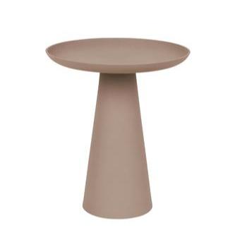 Table d'appoint Estela de Nancy - Table basse - Ronde - Rose - Acier - ± Ø 40 x 45 cm