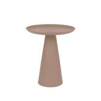 Table d'appoint Nancy's Estela - Table basse - Ronde - Rose - Acier - ± Ø 35 x 40 cm