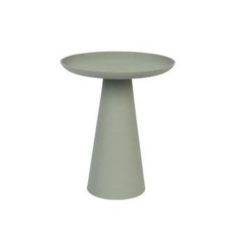 Table d'appoint Estela de Nancy - Table basse - Ronde - Vert - Acier - ± Ø 35 x 40 cm