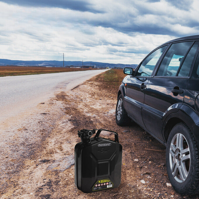 Nancy's Concavada Jerrycan - Zwart - Staal - 5 Liter