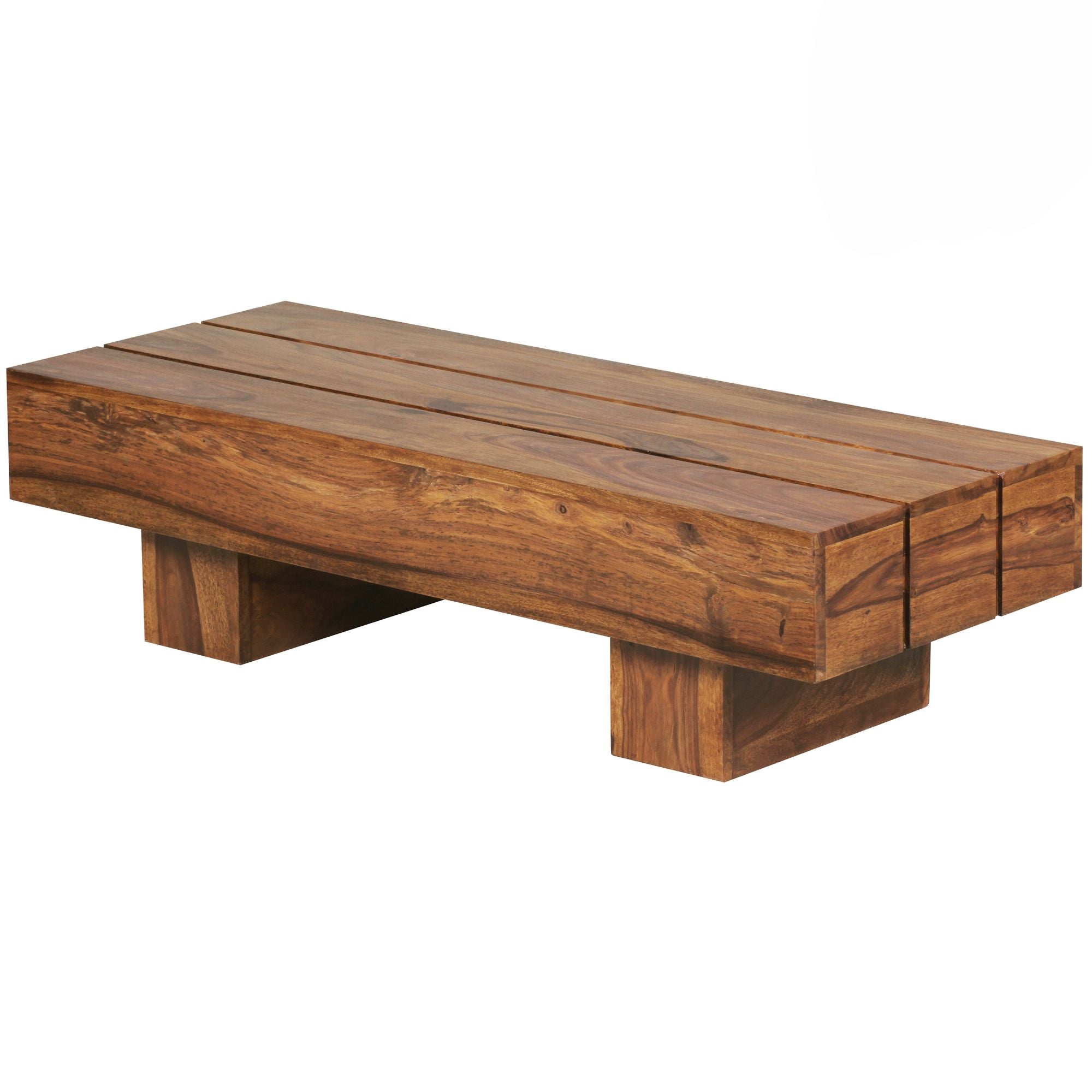 Table basse Nancy's Palmer Square - Table basse - Bois de Sheesham - 120 x 45 x 30 cm