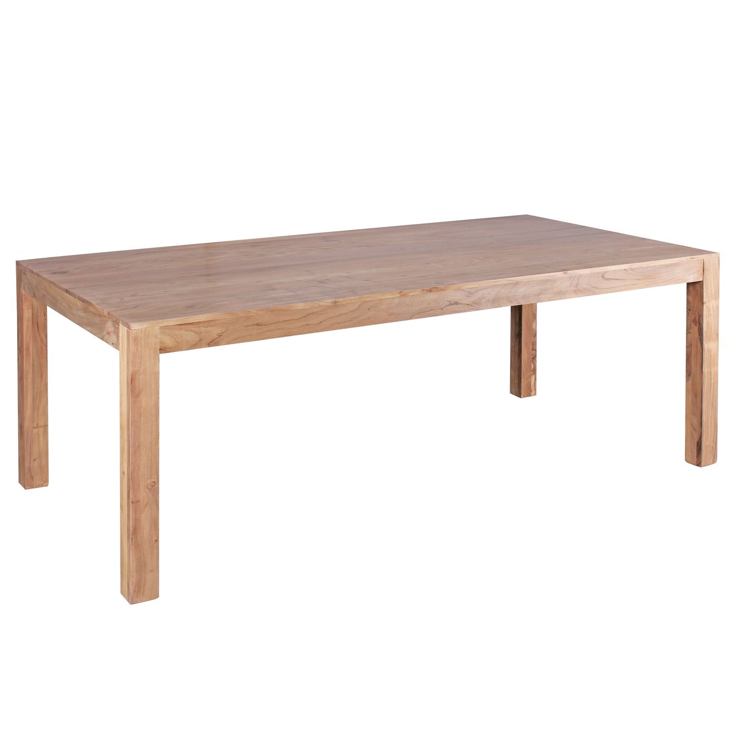 Nancy's Alcobaca Eettafel - Eetkamertafel - Keukentafel - Acaciahout - ± 200 x 100 x 75 cm