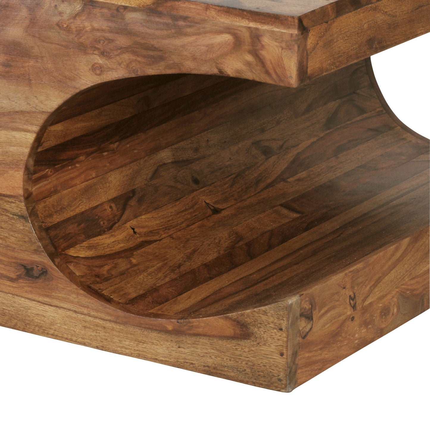 Table basse Reston de Nancy - Table basse - Bois de Sheesham - ± 120 x 70 x 40 cm