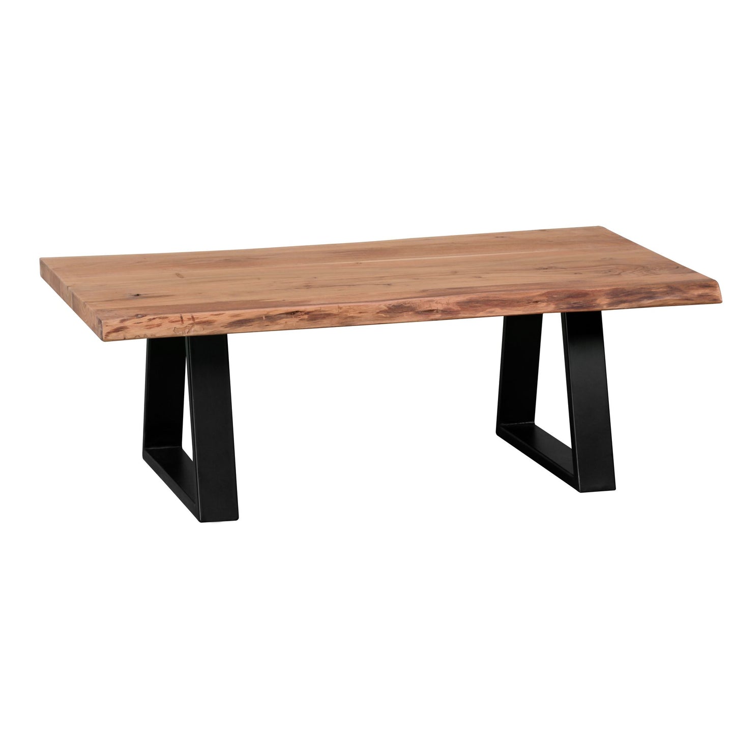 Table basse Nancy's East Hyde Park - Table basse - Bois d'acacia / Acier - 115 x 60 x 40 cm