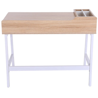 Nancy's Arnad Bureau - Laptoptafel - Computertafel - Natuurlijk - MDF - ± 100 x 55 x 80 cm