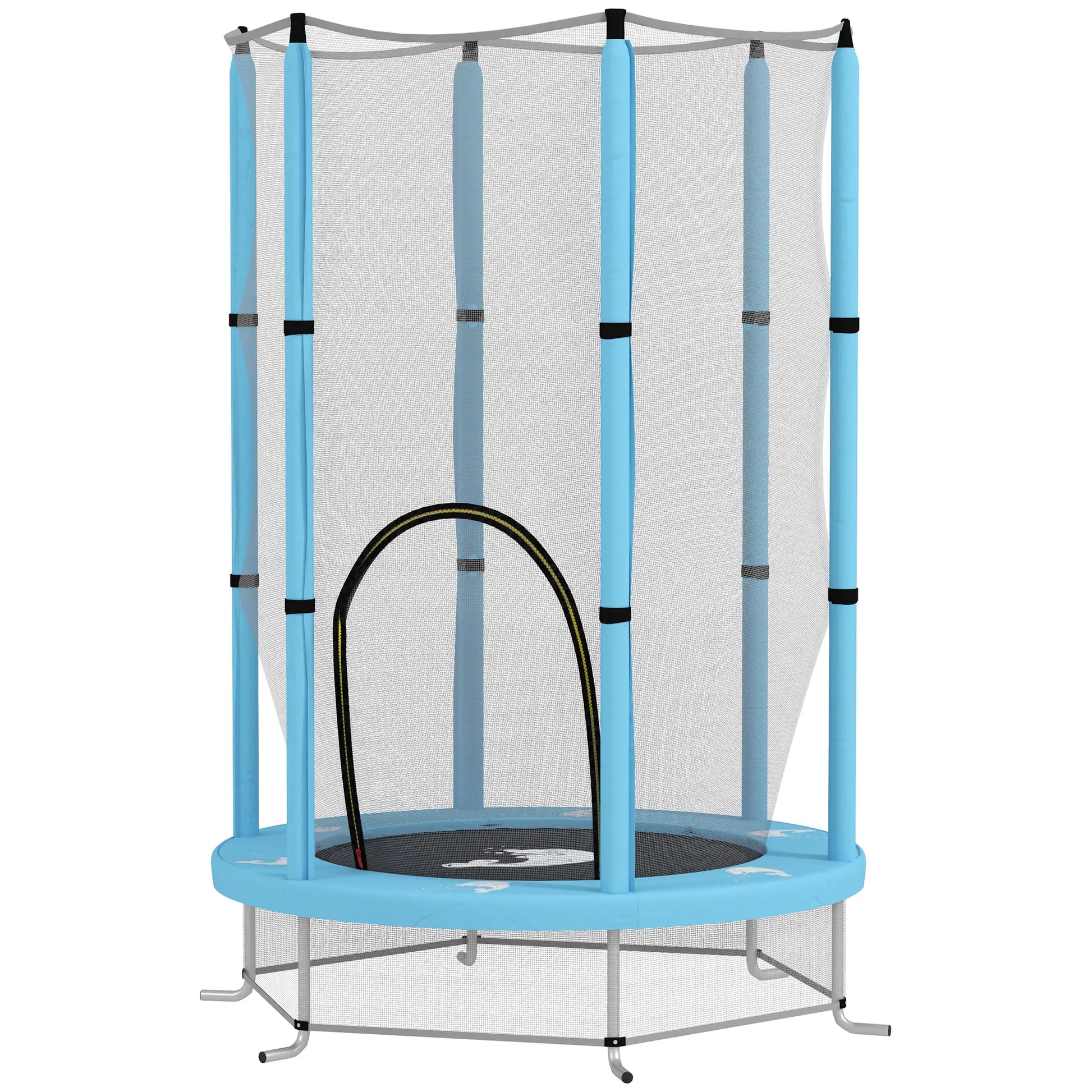 Nancy's Cannobio Kinder Trampoline met Veiligheidsnet - Lichtblauw - Ø 140 cm