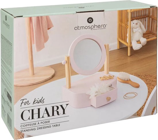 Atmosphera Kids Make Up Spiegel Chary Rose - Roze