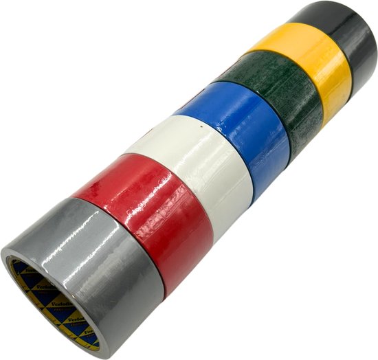 Verlofix Duct Tape - Waterdichte tape - Combipack - Multicolor