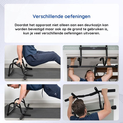 Barre de traction multifonctionnelle Movon - Barre de traction - Barre de traction - Entraînez vos épaules, biceps, triceps, dos et muscles abdominaux