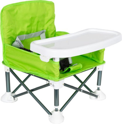 Nancy's Opvouwbare Kinderstoel - Kinder strandstoel - Kinder campingstoel - Kinder vouwstoel - Limegroen