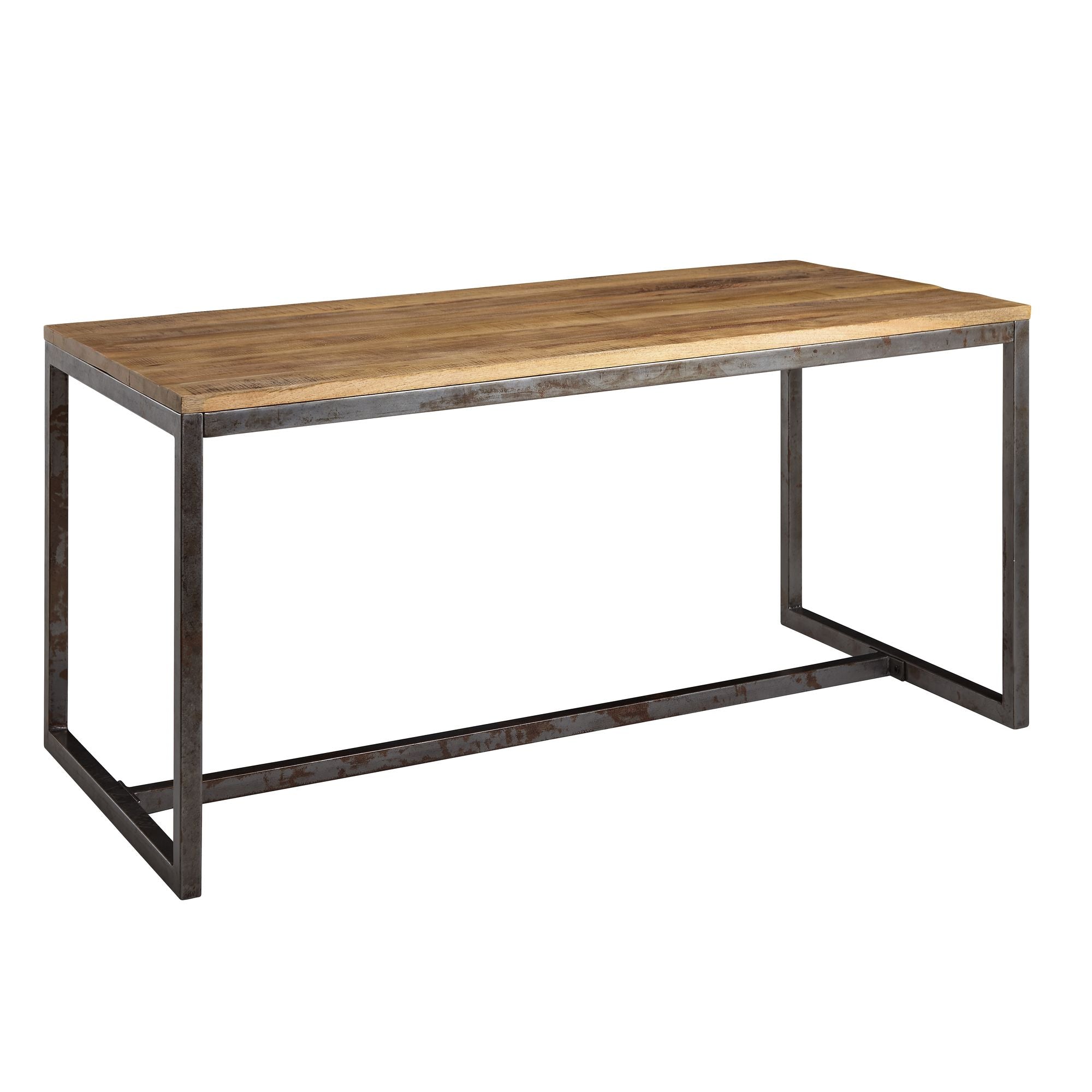 Nancy's Bretagne Dining table for 4 people - Kitchen table - Dining room table - Mango wood / Steel - 120 x 60 x 77 cm