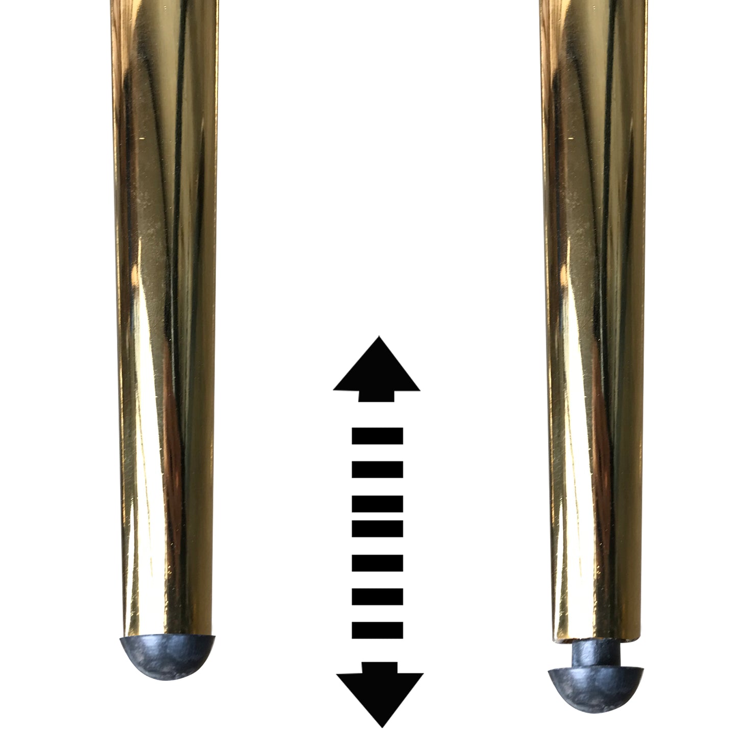 Nancy's Fornelo Eetkamerstoel - Set van 2 - Groen / Goud - Fluweel