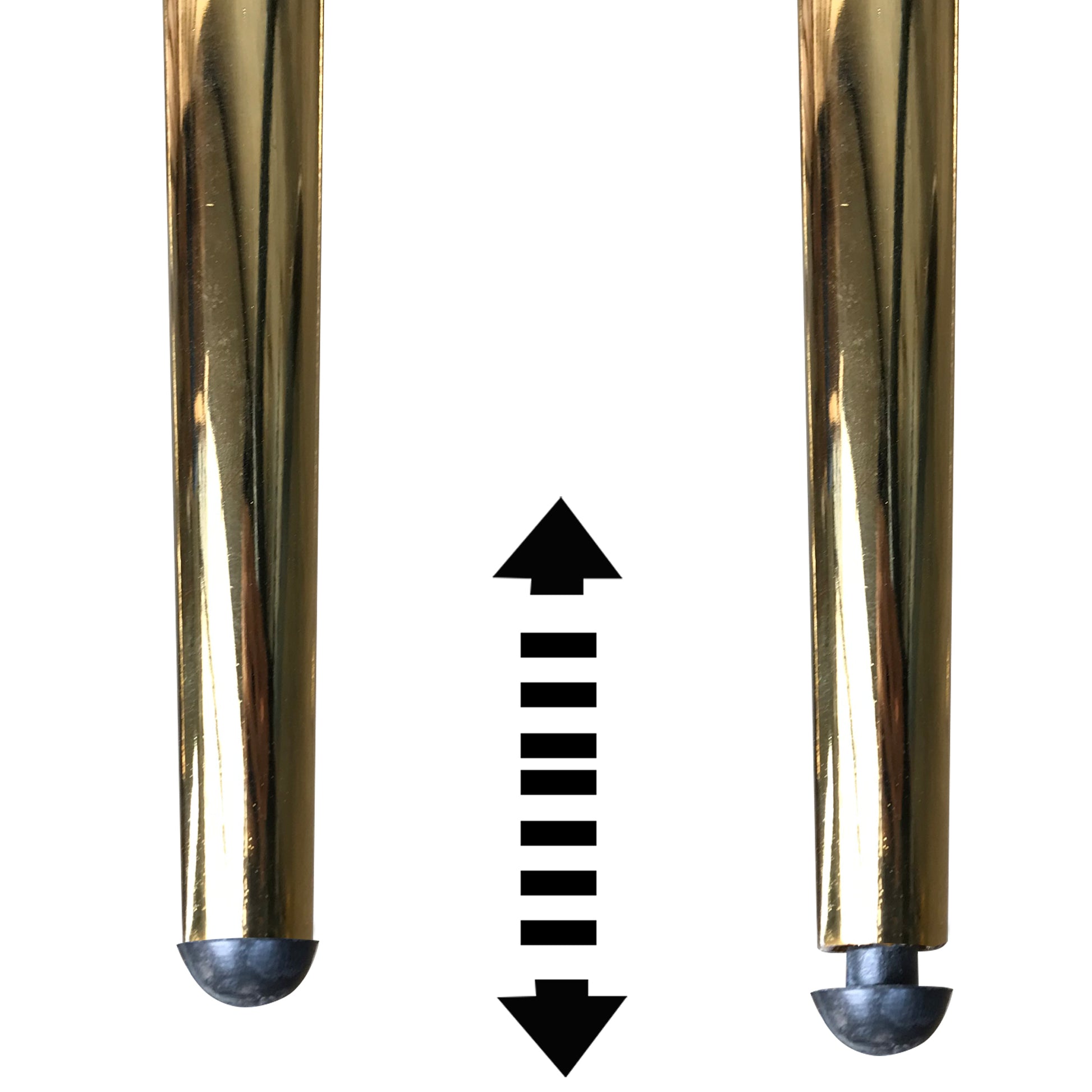 Nancy's Fornelo Eetkamerstoel - Set van 2 - Groen / Goud - Fluweel