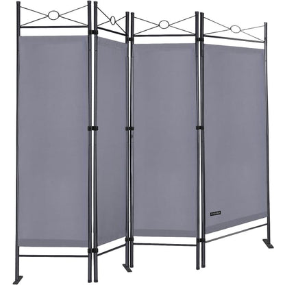 Nancy's Teixeira Kamerscherm - Privacyscherm - Roomdivider - Antraciet - ± 160 x 180 cm