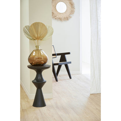 Table d'appoint Nancy's Juncais - Acier - Noir Mat - ± 40 x 15 x 65 cm