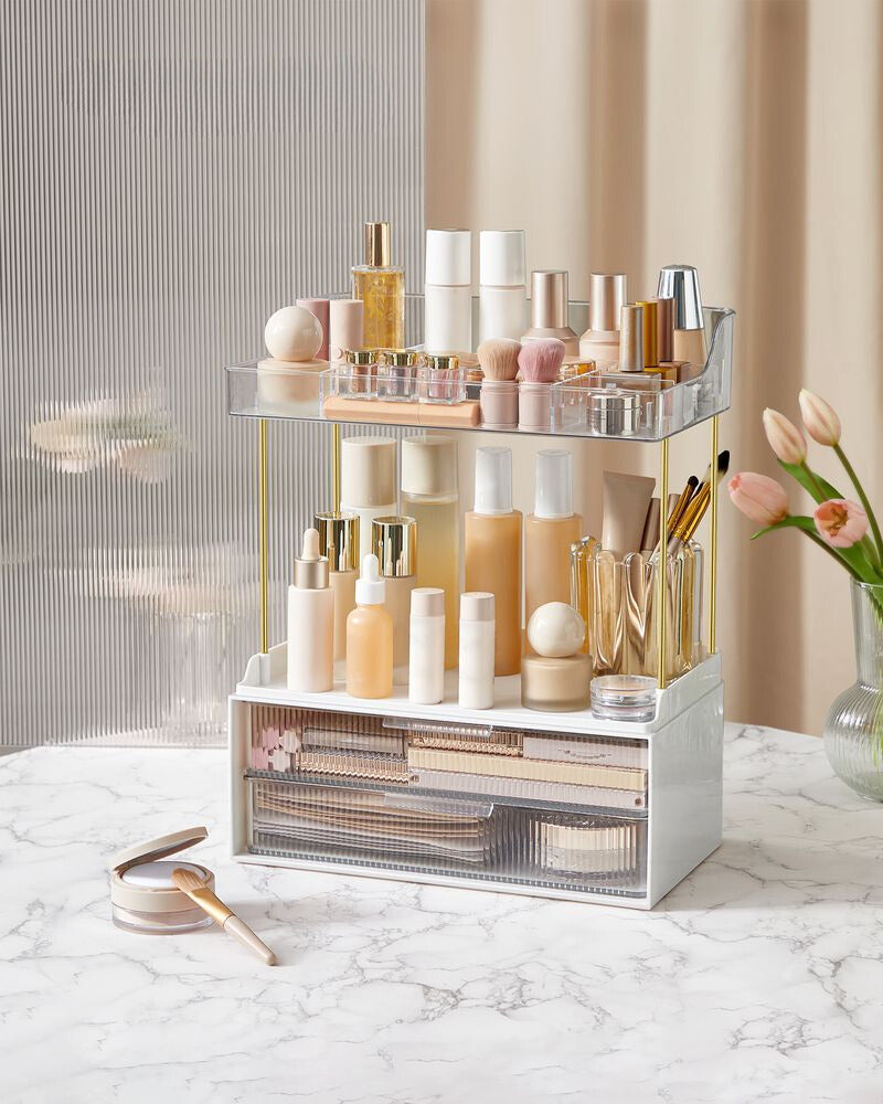 Nancy's Fajarda Make Up Organizer - Make Up Kastje - Make Up Opberger - 4 Niveaus - Transparant