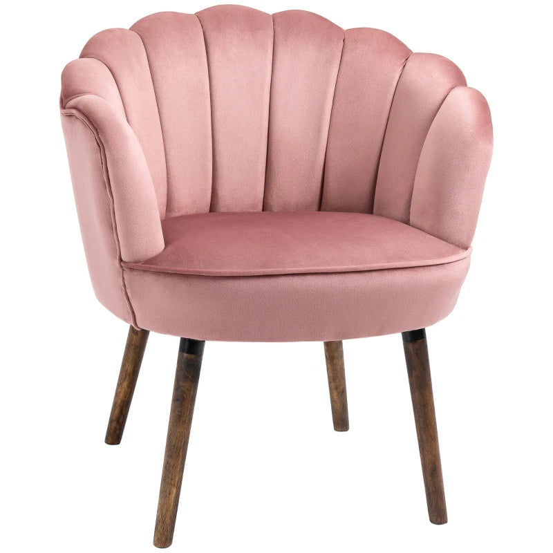 Nancy's Ferradosa Fauteuil - Relax Stoel - Stoel - Loungestoel - Roze - Fluweel