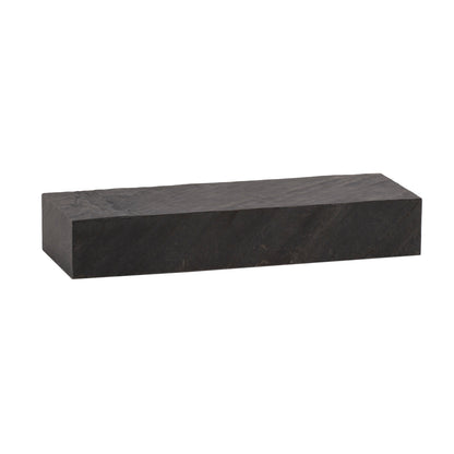 Nancy's Bogalhal Wandplank - Wandrek - Zwevende Plank - Antraciet - Mangohout - ± 60 x 20 x 10 cm