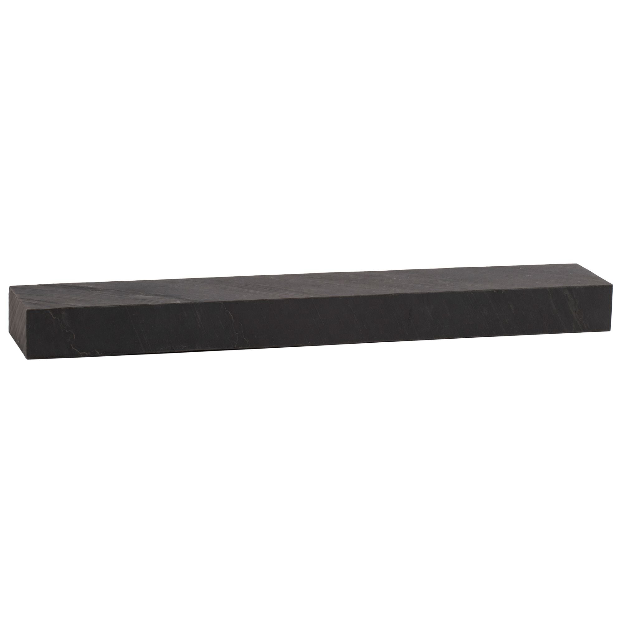 Nancy's Cidadelhe Wandplank - Wandrek - Zwevende Plank - Antraciet - Mangohout - 120 x 20 x 10 cm