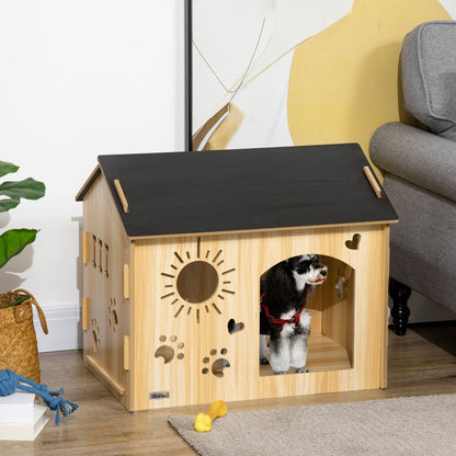 Nancy's Greenville Hondenhok - Hondenkennel - Hondenverblijf - MDF - ± 70 x 50 x 60 cm