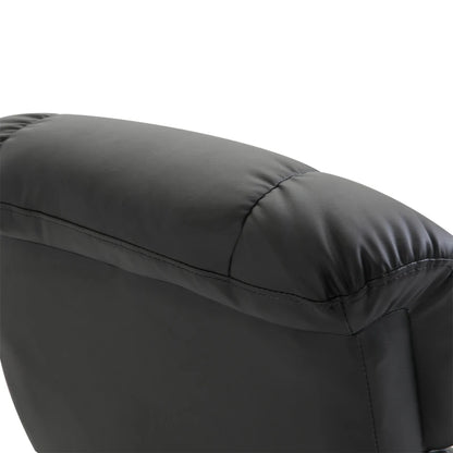 Nancy's Casteloes Massagestoel - Relaxfauteuil - Relaxstoel - Zwart - Imitatieleer