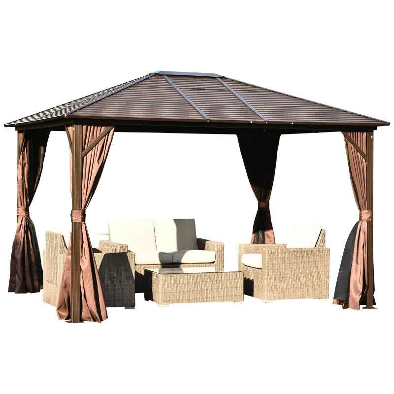 Nancy's Lago Paviljoen - Party Tent - Tuin Paviljoen - Prieel - ± 300 x 365 x 260 cm