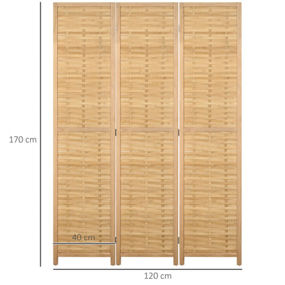 Nancy's Britiande Kamerscherm - Privacyscherm - Roomdivider - Bamboe - 120 x 170 cm