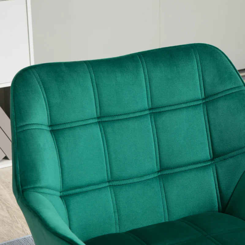 Nancy's Cerejais Fauteuil - Stoel - Relax Stoel - Loungestoel - Groen - Fluweel