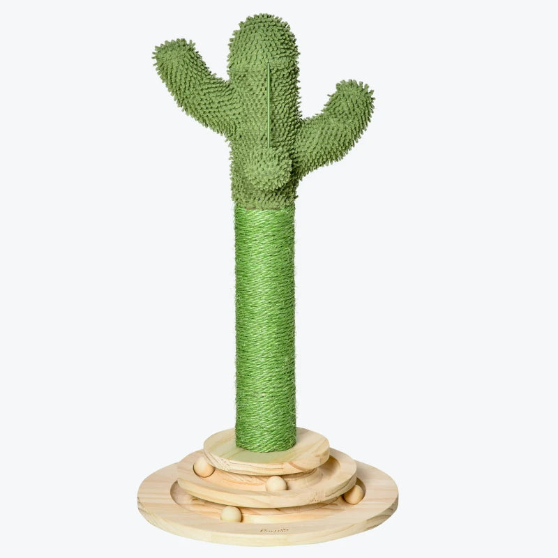 Nancy's Sonim Cactus Krabpaal - Sisaltouw - Groen - ± 30 x 30 x 60 cm