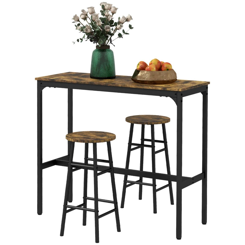 Nancy's Albinia Bartafel Set - Bar Set - 3-Delige Set - Bruin / Zwart