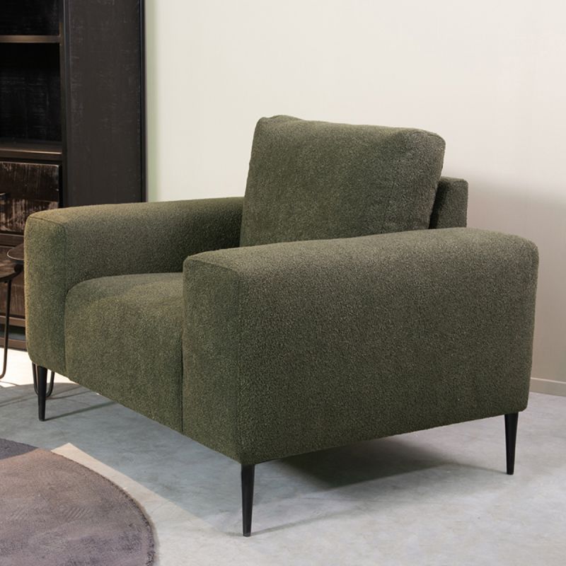 Label 51 Ferraro 1-seater sofa Hunter green 112x88x85 cm