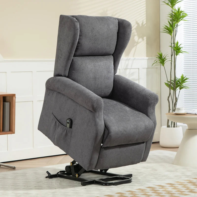 Nancy's Moimenta Relaxstoel - Relaxfauteuil - Ligstoel - Ergonomisch - Elektrisch - Grijs - Imitatielinnen