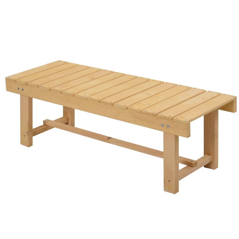 Nancy's Huton Wooden Garden Bench - Garden Furniture - Bench - Pine Wood