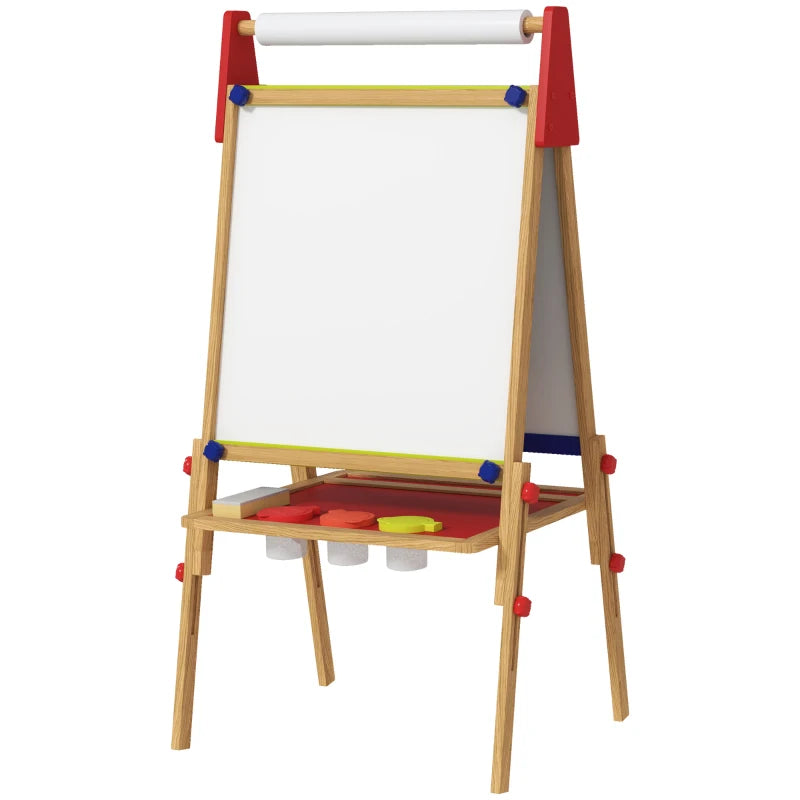 Nancy's Joris Krijtbord voor Kinderen - Whiteboard - Kleurbord voor Kinderen - Inclusief Accessoires - Verstelbaar