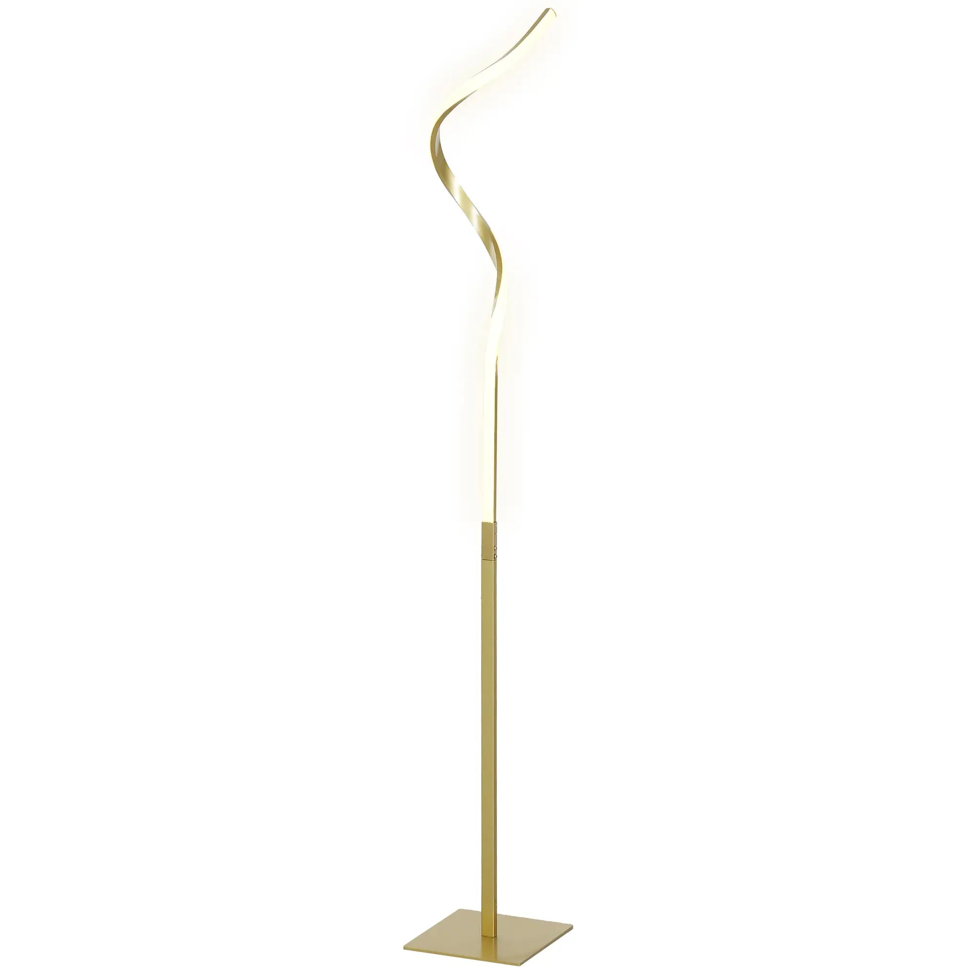 Nancy's Galveias Vloerlamp - Staande Lamp - Verlichting - Goud