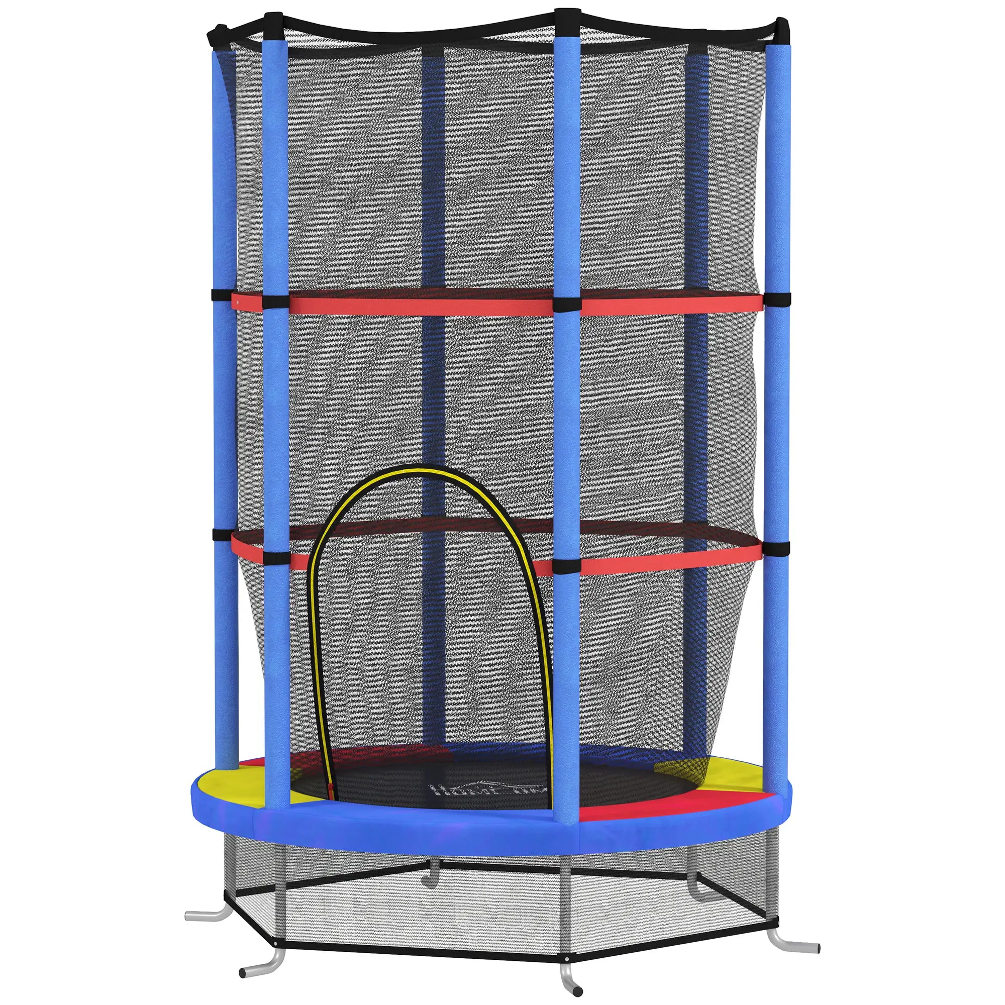 Nancy's Canino Trampoline met Veiligheidsnet - Meerkleurig - Ø 140 cm