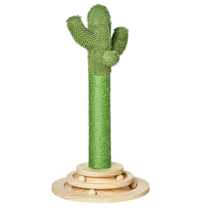 Nancy's Sonim Cactus Krabpaal - Sisaltouw - Groen - ± 30 x 30 x 60 cm