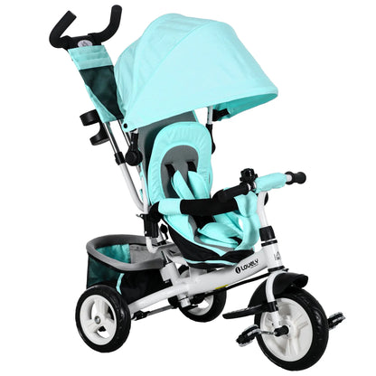 Nancy's Catania Driewieler - Kinderfiets - Loopfiets - Kinderwagen - Groen