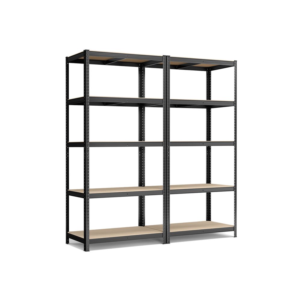 Nancy's Buckland Shelving Unit - Storage Unit - Shelving Rack - Set of 2 - 100 x 50 x 200 cm