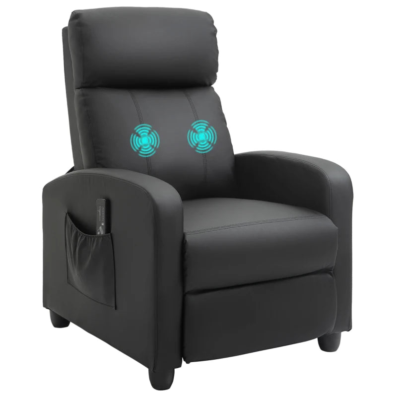 Nancy's Alvoco Massagestoel - Relaxstoel - Massage Fauteuil - Verstelbaar - Zwart