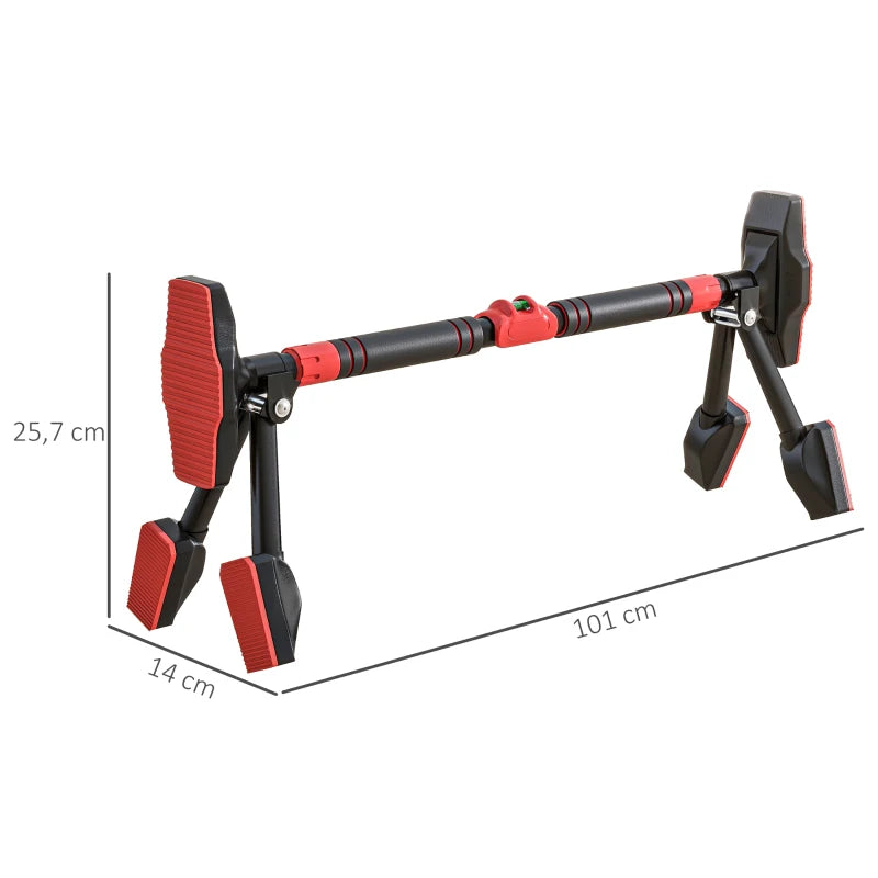 Nancy's Bagnasco Pull Up Bar - Optrekstang - Zwart / Rood