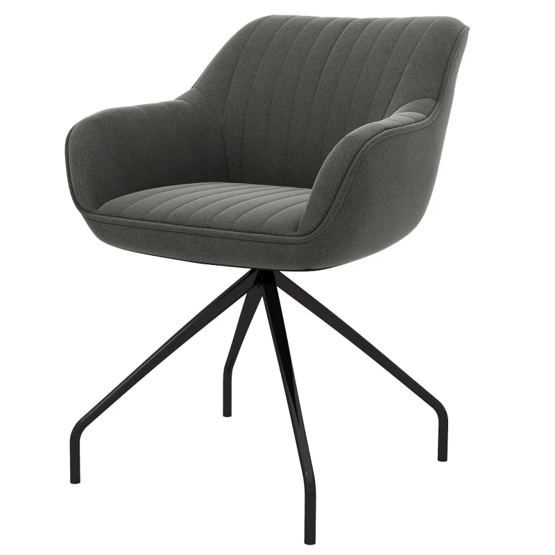 Nancy's Nespereira Fauteuil - Relax Stoel - Loungestoel - Eetkamerstoel - Grijs - Fluweel