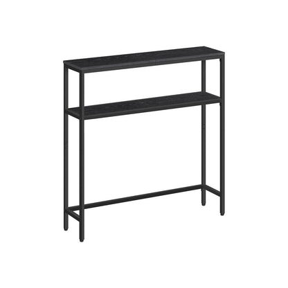 Nancy's Segadaes Side Table - Side Table - Console Table - Black / Gray - 80 x 20 x 80 cm