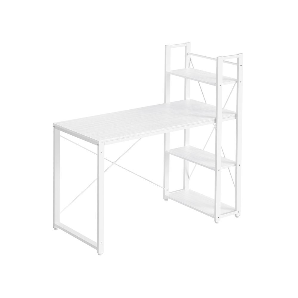 Nancy's Arpino Desk - Computer table - Laptop table - White - ± 120 x 55 x 120 cm